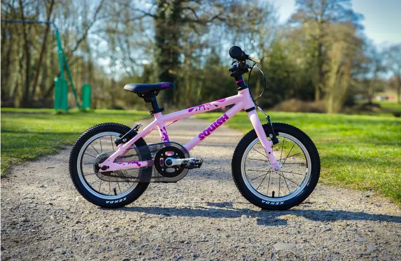 Squish 14 Childrens Bike in Pink-3