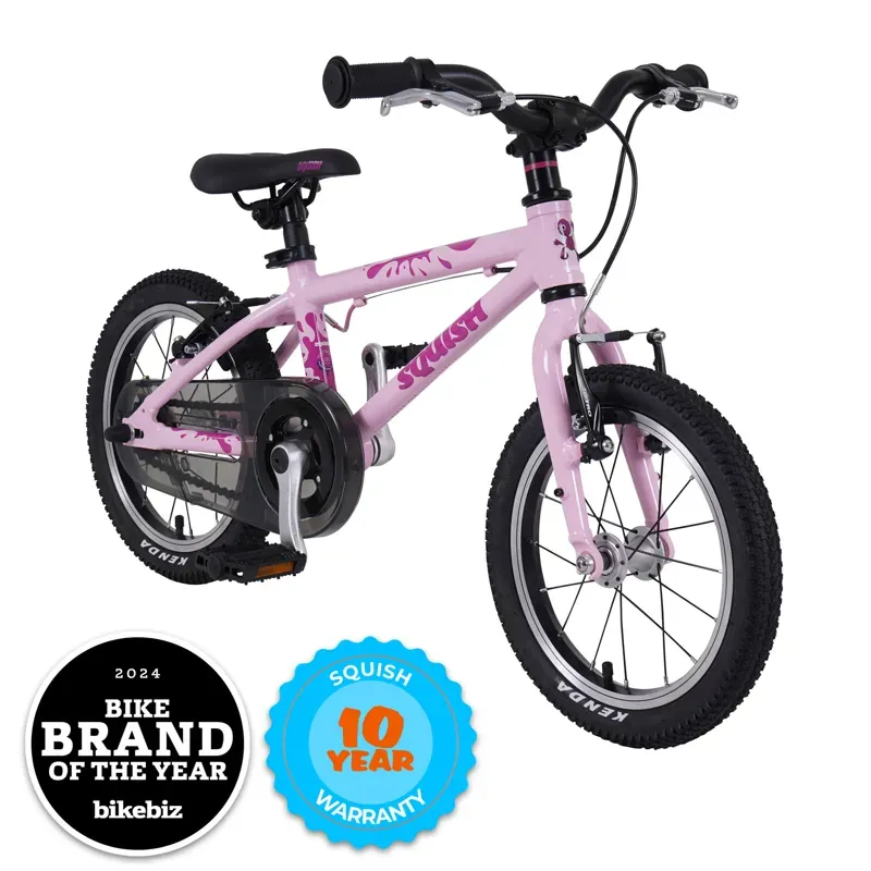Squish 14 Childrens Bike in Pink-2