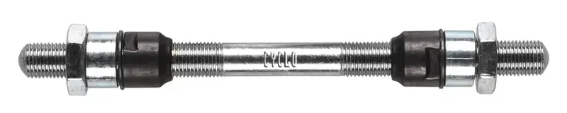 Cyclo Tools Cro-Mo 10mm Solid Rear Axle in Black/Silver