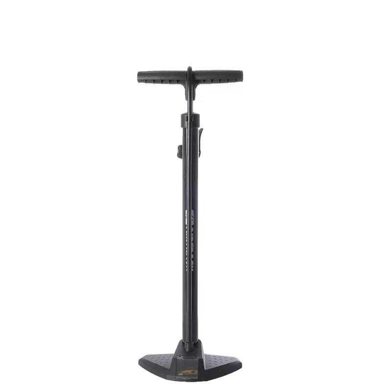 Oxford Airtrack Workshop Steel Floor Pump in Black