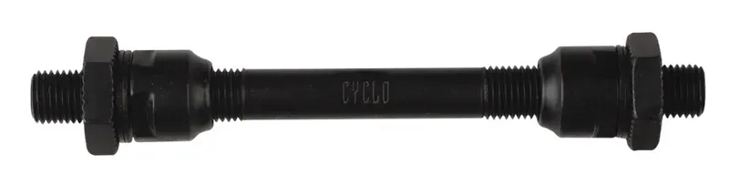 Weldtite Tools Cyclo Hollow Q/R 10x145mm Rear Axle in Black 