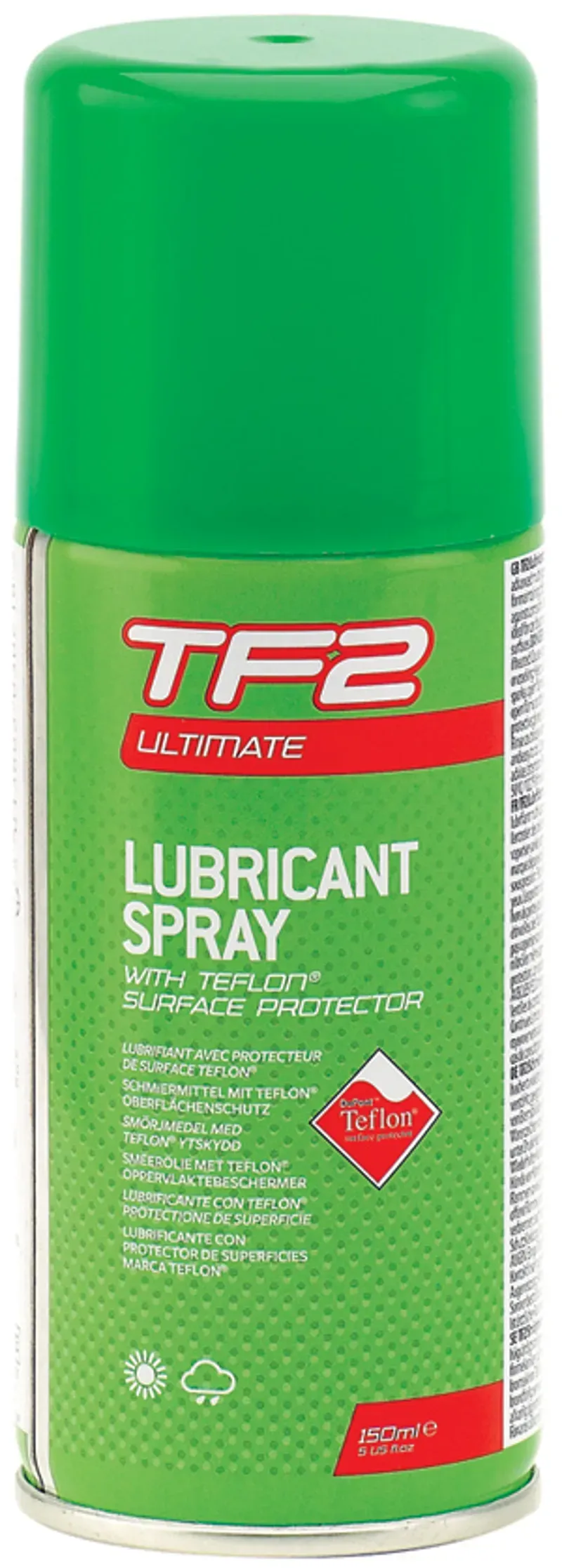 Weldtite Ultimate TF2 Spray Lube and Teflon - 150ml