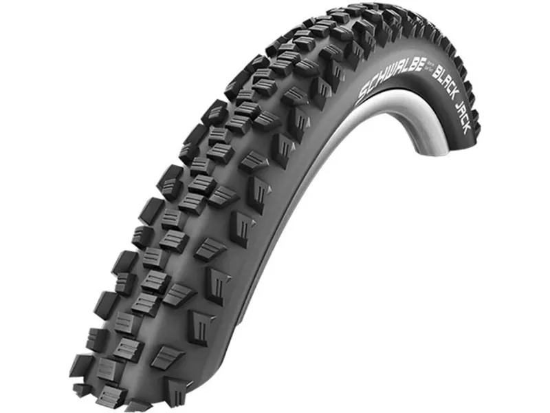 Schwalbe Jack Active Line Kevlar Guard SBC Compound Rigid Tyre BLACK