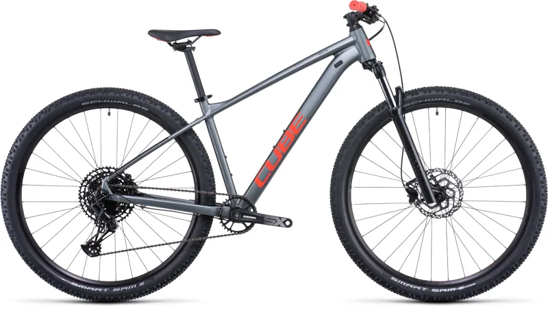 2022 Cube Analog Hardtail Mountain Bike in Grey