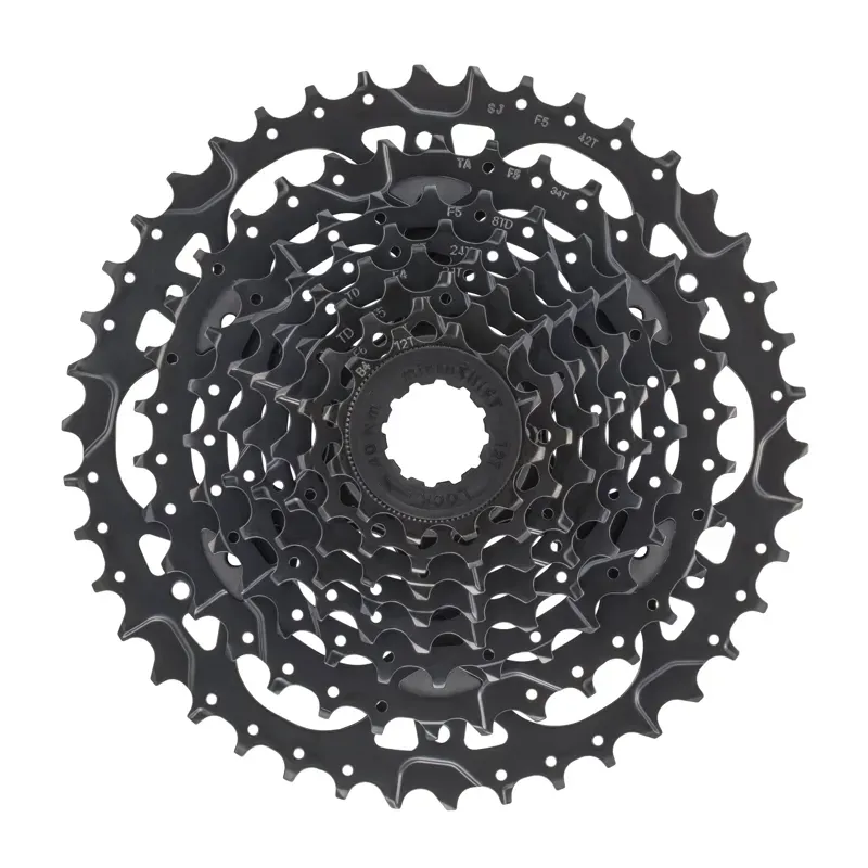microSHIFT Acolyte H-Series H083 12-42 8-Speed MTB Cassette in Black