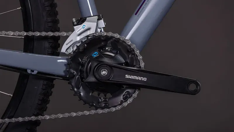 Cube Aim One Mountain Bike in Smoke/Black-5