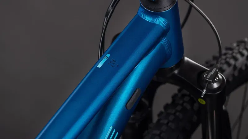 Cube Attention Pro Mountain Bike In Electric Blue/Blue-5