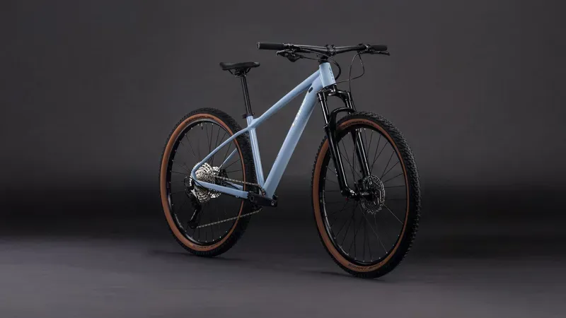 Cube Attention Pro Mountain Bike In Ice Blue/Prism-1