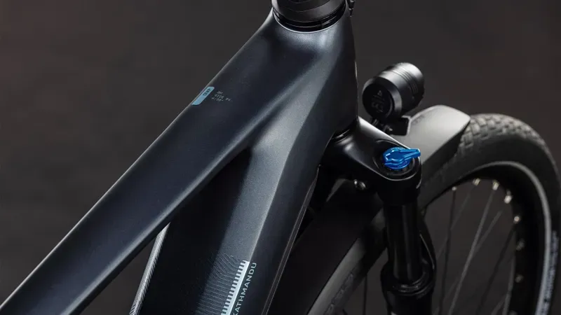 Cube Kathmandu Hybrid One 800 eHybrid Bike in Metallic Grey/Grey-4