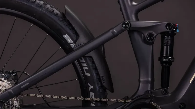 Cube Stereo Hybrid One44 Exc 800 E-MTB in Iron Grey/Chrome-3