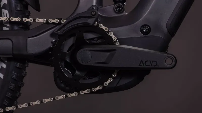 Cube Stereo Hybrid One44 Exc 800 E-MTB in Iron Grey/Chrome-4