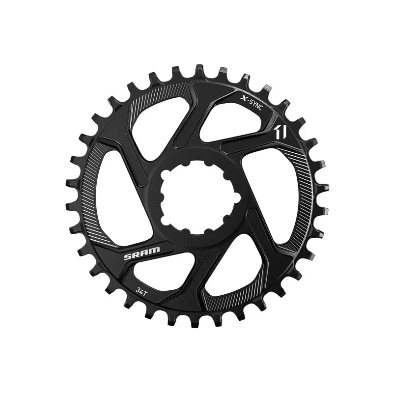 SRAM X-SYNC2 Chainring Direct Mount 6mm Offset Eagle: BLACK