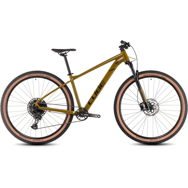 Cube Attention SLX Mountain Bike in Willow Green/Black