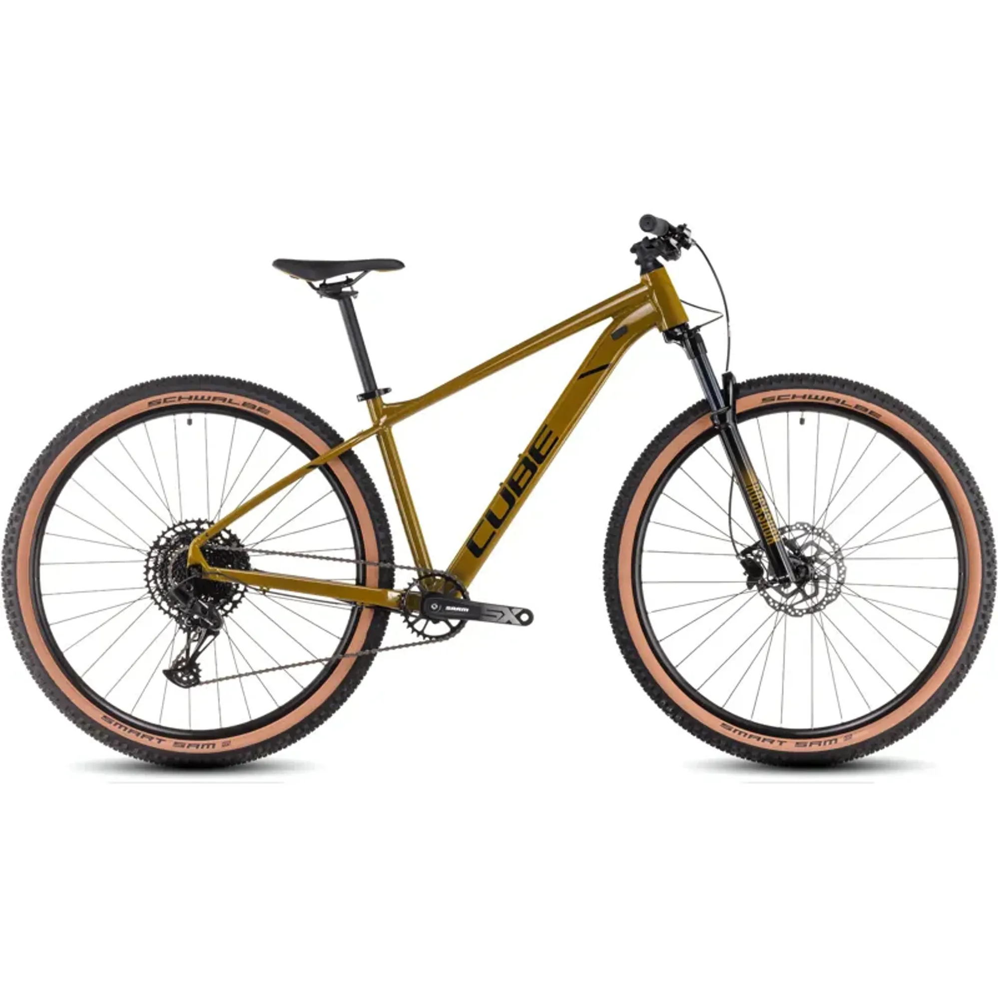 Cube Attention SLX Mountain Bike in Willow Green/Black