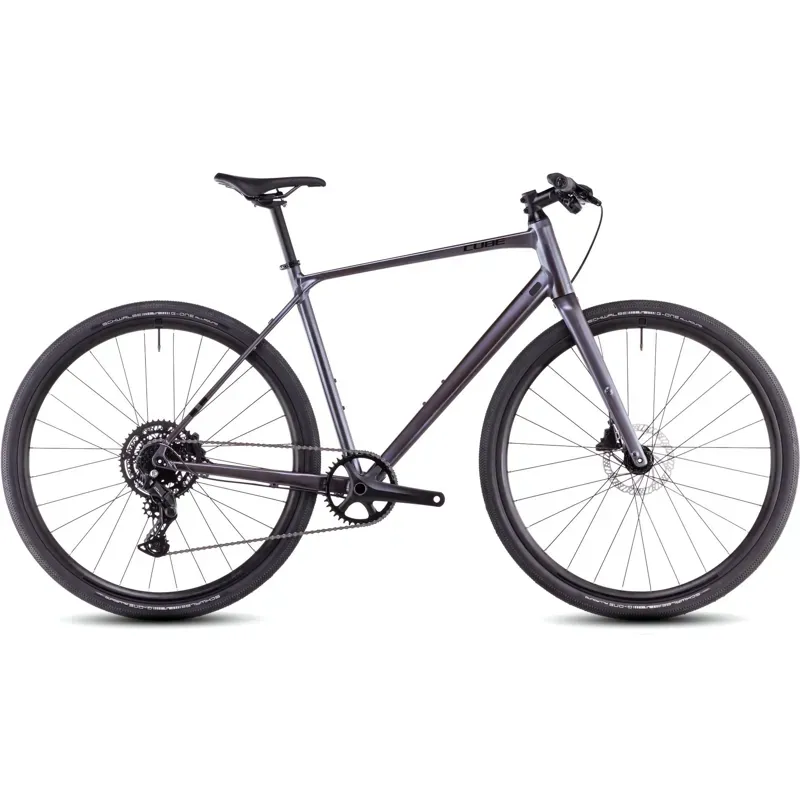 Cube Nulane One Gravel Bike in Mineral Grey/Black