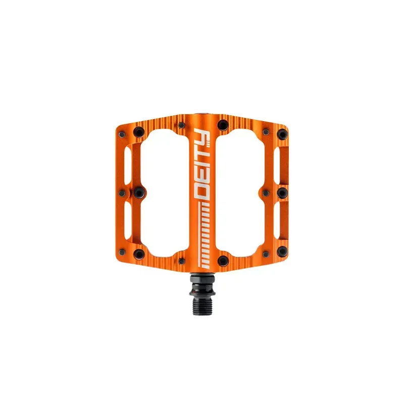 Deity Black Kat Pedals in Orange
