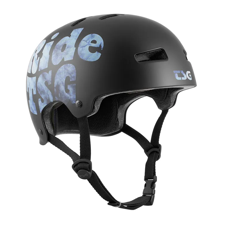 TSG Evolution Graphic Designs Helmet in Black