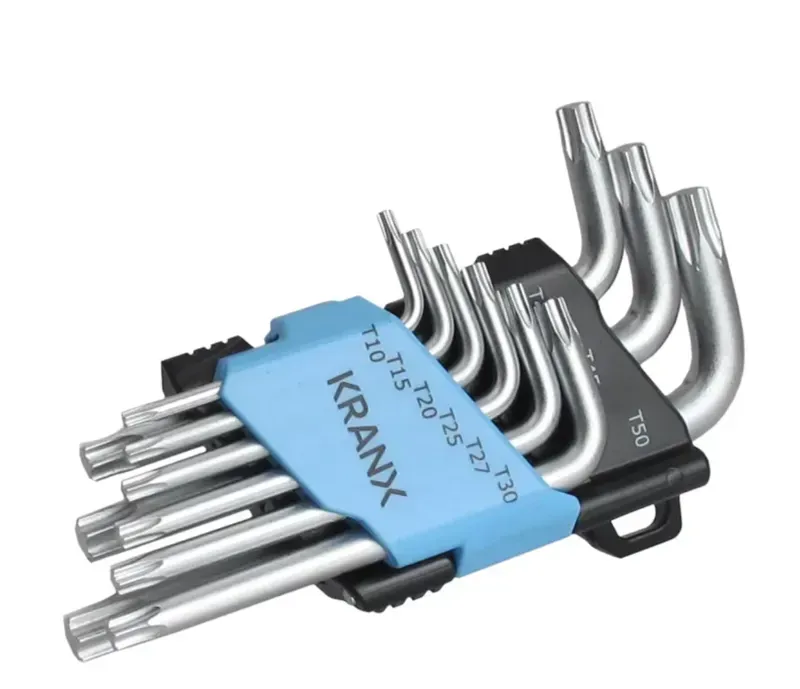 KranX Torx Key Set in Silver