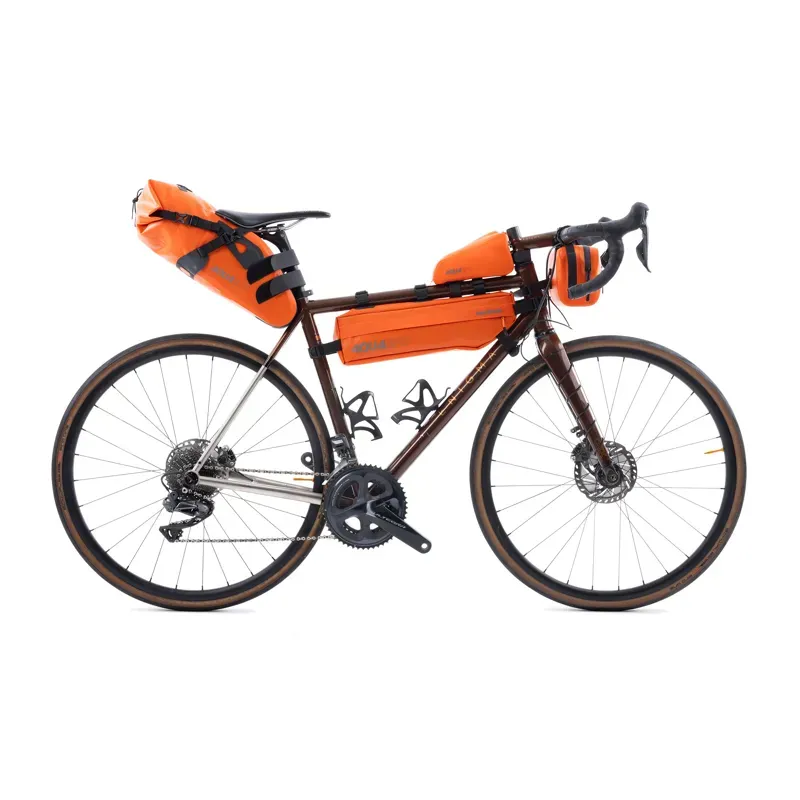 Oxford Aqua Evo Adventure Daytripper Pack Handlebar Bag in Orange-6