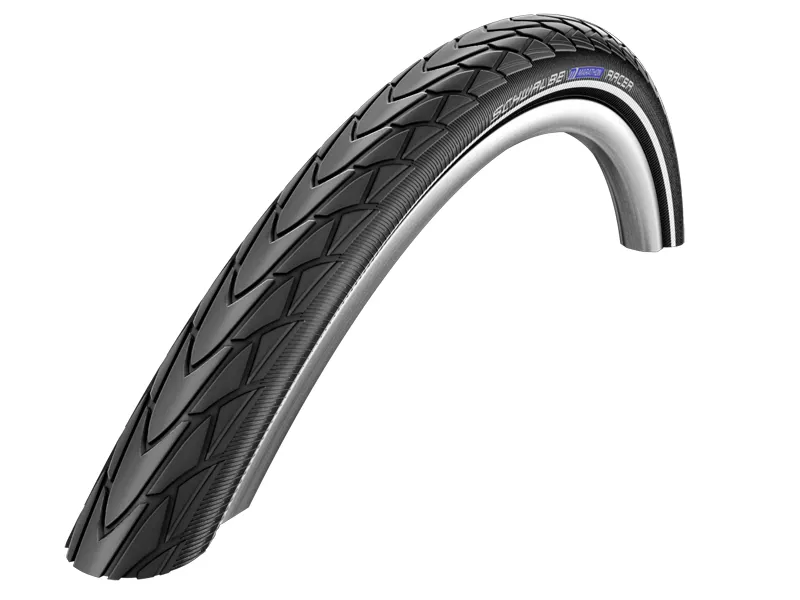Schwalbe Marathon Tyre - Racer RaceGuard SpeedGrip Performance Wired