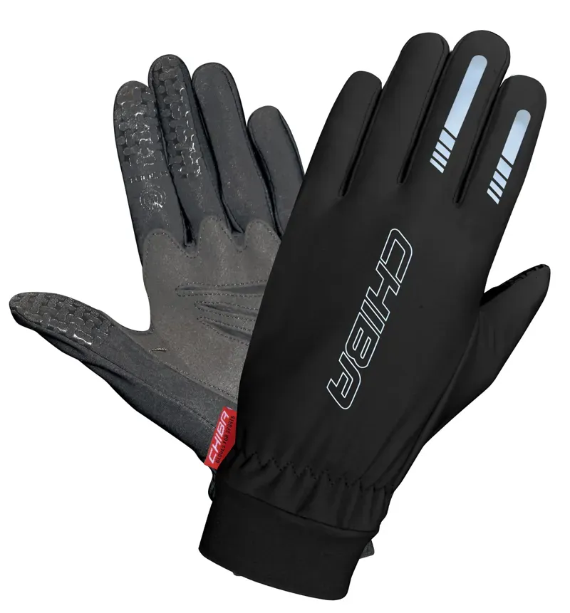 Chiba Gloves Thermofleece All Round Gloves in Black