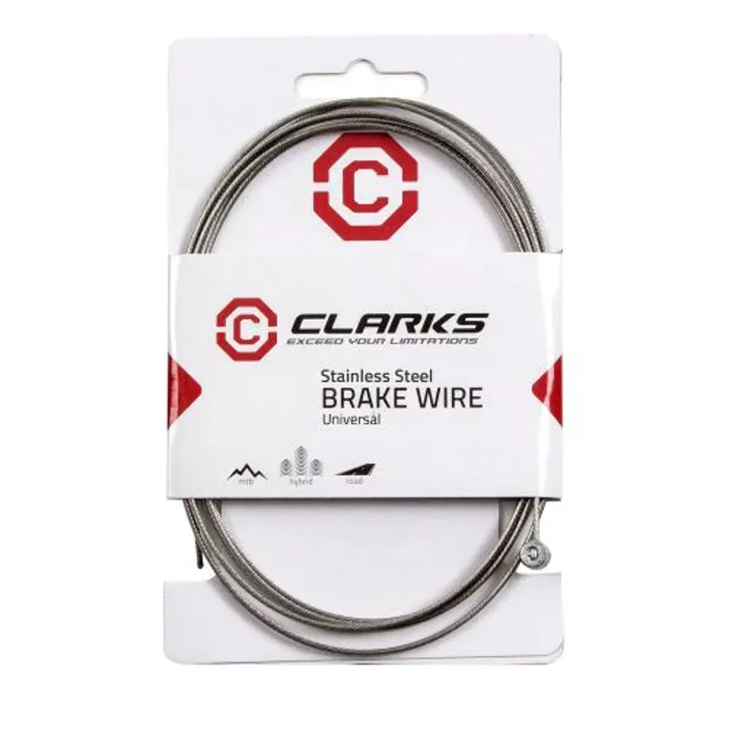 Clarks Stainless Steel Tandem MTB/Hybrid/Road Inner Brake in Silver