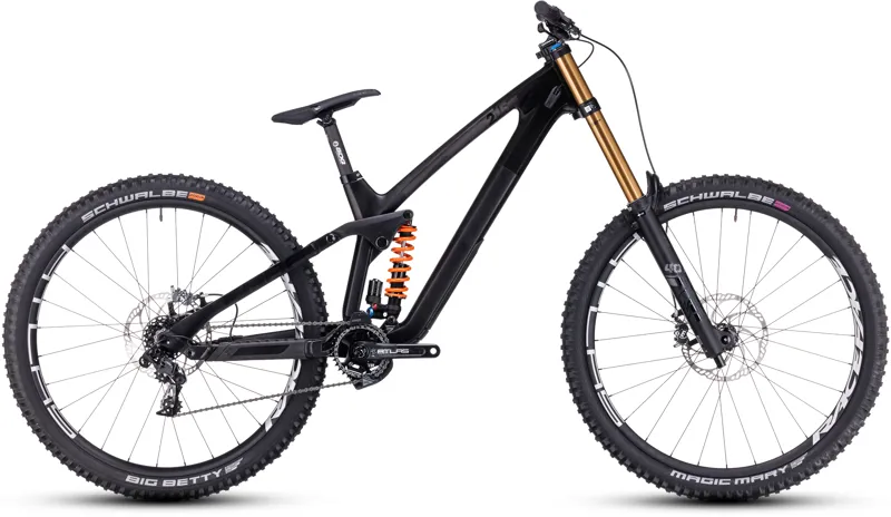 Cube Two15 HPC SLT 29 Mountain Bike in Carbon/Black