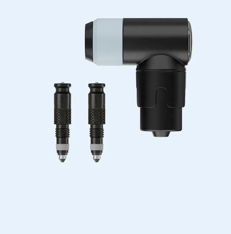 Schwalbe Clik Valve Cores with Head Adapter Presta Pair in Black-1