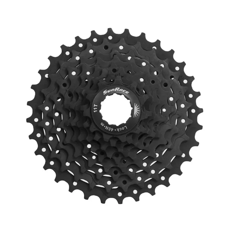 SunRace CSM90 9-speed 11-36-tooth Cassette in Black Silver-1