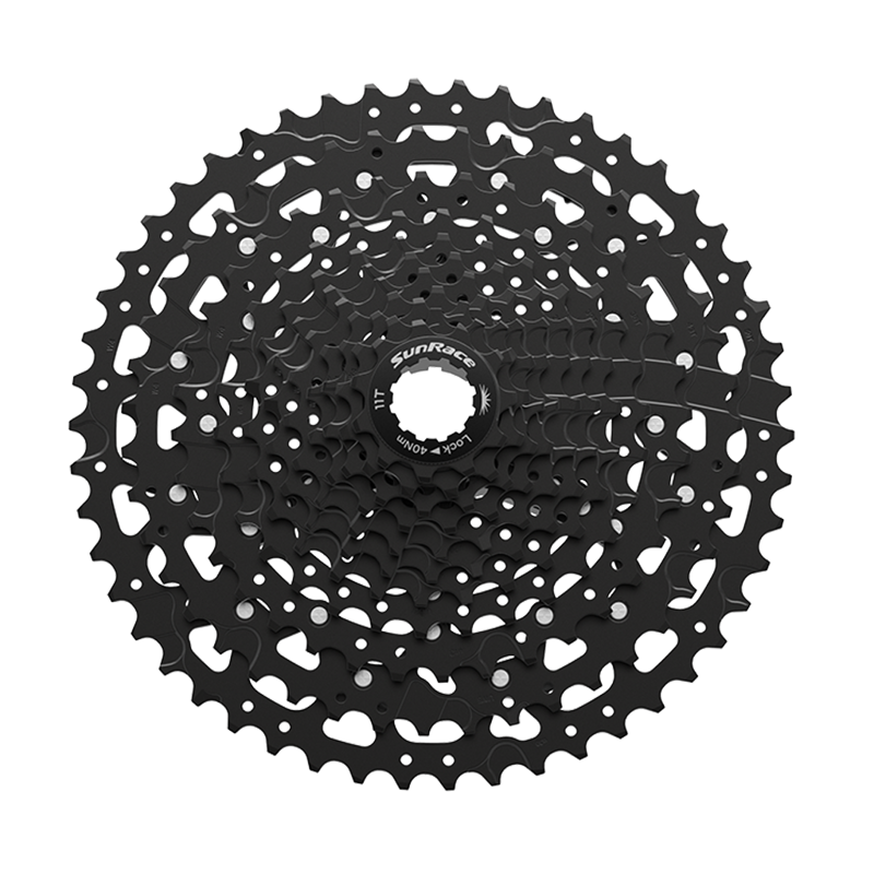 SunRace CSUX400 LinkGlide-Cues 11 Speed Cassette 11-50t in Black-1