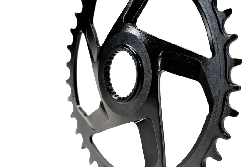 Acid Hybrid HPS CL52 BDU37/31 38-tooth Chainring in Black-2
