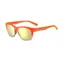 Tifosi Swank Single Lens Sunglasses in Orange Rush/Smoke Yellow
