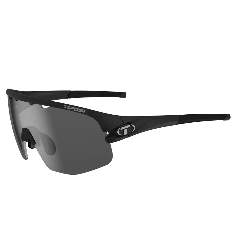 2021 Tifosi Sledge Lite Interchangeable Lens Sunglasses in Black