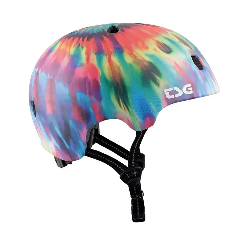 TSG Meta Tie-Dye Bicycle Helmet in Tie-Dye/Multicolour-1