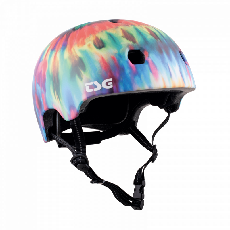 TSG Meta Tie-Dye Bicycle Helmet in Tie-Dye/Multicolour-5