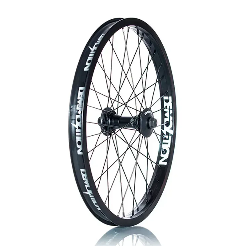 Demolition BMX Whistler Pro 20-inch Front BMX Wheel in Black